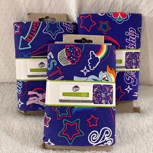 Lot of 3 My Little Pony Friendship, Laughter & Love Precut Fabric 100% Cotton
